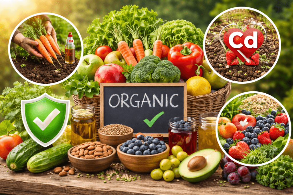 Organic food for heart
