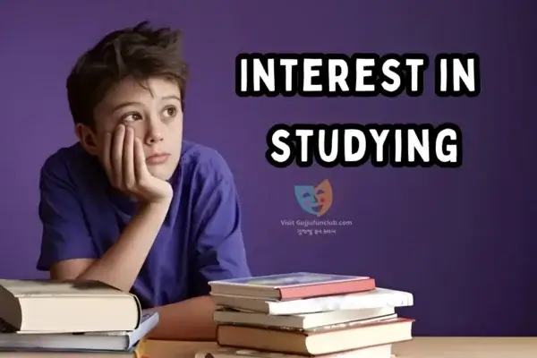 Interest in studying
