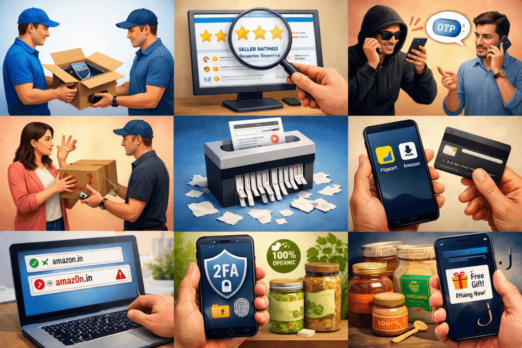 Flipkart-Amazon Online Scams