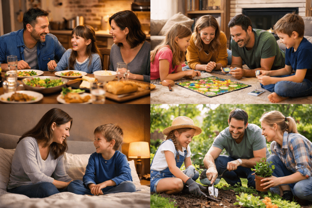 Spending time with family