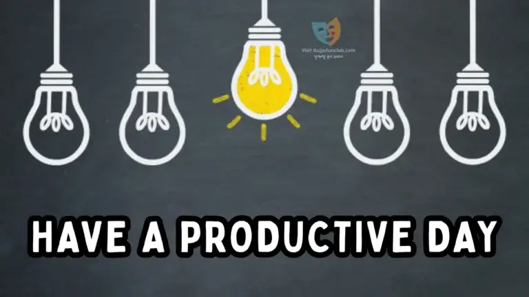 Productive Day Tips
